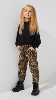 Купить Джинсы МОМ для девочки Kai-Kai G6837 98 см Леопардовый Артикул: 2000999146947 Миниатюра фотографии № 2