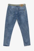 Джинсы Mom Fit мужские 8711 30 Синий  Фото №3