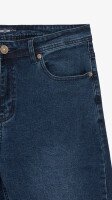 Купити Джинси Mom Fit чоловічі  HB100 28 Темно-синій Артикул: 2000999254994 Фото мініатюра № 8