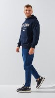 Купити Джинси Mom Fit чоловічі  HB100 28 Темно-синій Артикул: 2000999254994 Фото мініатюра № 3