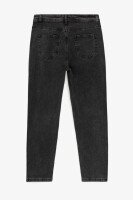 Джинсы Mom Fit женские 130125 34 Черный  Фото №3