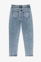 Джинсы Mom Fit женские 130125 34 Синий  Фото №3