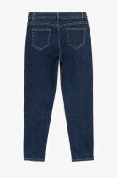 Джинсы Mom Fit женские 1319 27 Синий  Фото №3