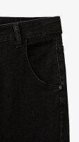 Купить Джинсы Mom Fit женские 3015 25 Черный Артикул: 2000999186561 Миниатюра фотографии № 7