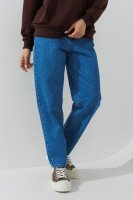 Джинси Mom Fit жіночі LAWA WBC02449 34 Блакитний  Фото №0