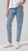 Джинси Mom Fit жіночі On me 4851 38 Синій  Фото №0