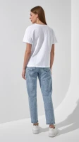 Джинсы Mom Fit женские On me 4851 38 Синий  Фото №2