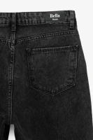 Купить Джинсы Mom Fit женские Zeo Basic 3686 34 Темно-серый Артикул: 2000990956460 Миниатюра фотографии № 3