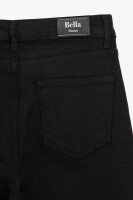 Джинсы Mom Fit женские Zeo Basic 3931 30 Черный  Фото №1