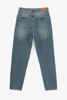 Джинсы Mom Fit женские Zeo Basic 4086 32 Синий  Фото №0