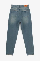 Купить Джинсы Mom Fit женские Zeo Basic 4086 34 Синий Артикул: 2000990956323 Миниатюра фотографии № 2