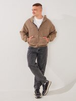 Купить Джинсы однотонные мужские GENUA 7683-2 29 Темно-серый Артикул: 2000999400537 Миниатюра фотографии № 5