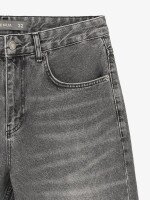 Купить Джинсы однотонные мужские GENUA G01206-0002 32 Темно-серый Артикул: 2000999565403 Миниатюра фотографии № 8