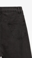 Джинсы однотонные Mom Fit женские 1907 3XL Серый  Фото №2
