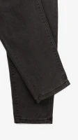 Джинсы однотонные Mom Fit женские 1907 3XL Серый  Фото №1