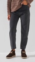 Купить Джинсы однотонные Mom Fit женские 1907 L Серый Артикул: 2000999193095 Миниатюра фотографии № 2