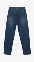 Купити Джинси однотонні Mom Fit жіночі 1908 2XL Синій Артикул: 2000999193248 Фото мініатюра № 11