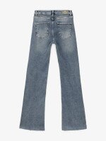 Купить Джинсы однотонные женские GENUA G01107-0001 32 Синий Артикул: 2000999590849 Миниатюра фотографии № 4