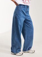 Купить Джинсы однотонные женские GENUA G01107-0011 32 Синий Артикул: 2000999506673 Миниатюра фотографии № 3
