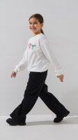 Купить Джинсы палаццо для девочки Kai-Kai 83587 140 см Черный Артикул: 2000999147074 Миниатюра фотографии № 3