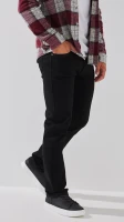 Джинси Regular Fit чоловічі 5108-6 30 Чорний  Фото №2