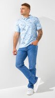 Джинсы Regular fit мужские 9011 30 Голубой  Фото №1