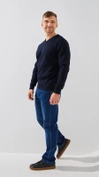 Купити Джинси Regular Fit чоловічі  HB500 31 Темно-синій Артикул: 2000999193736 Фото мініатюра № 3