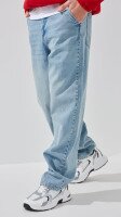 Купить Джинсы скейтерские однотонные мужские LAWA MTC02315 30 Голубой Артикул: 2000999394324 Миниатюра фотографии № 5