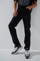 Джинси Slim Fit чоловічі LAWA MBC02364 30 Чорний  Фото №0