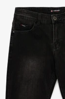 Джинсы Slim Fit мужские W008-5 29 Темно- серый  Фото №3