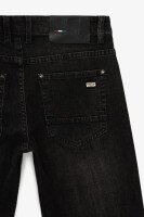Джинси Slim Fit чоловічі W008-5 29 Темно-сірий  Фото №2