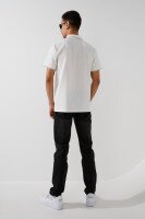 Джинси Slim Fit чоловічі W008-5 29 Темно-сірий  Фото №2