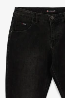 Джинси Slim Fit чоловічі W008-6 30 Темно-сірий  Фото №3