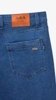 Купить Джинсы Slim Fit однотонные мужские 902 30 Синий Артикул: 2000999453564 Миниатюра фотографии № 9