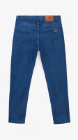 Купить Джинсы Slim Fit однотонные мужские 902 30 Синий Артикул: 2000999453564 Миниатюра фотографии № 10
