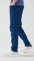 Купить Джинсы Slim Fit однотонные мужские 902 30 Синий Артикул: 2000999453564 Миниатюра фотографии № 3