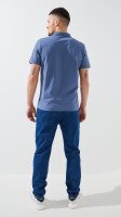 Купить Джинсы Slim Fit однотонные мужские 902 31 Синий Артикул: 2000999453571 Миниатюра фотографии № 4