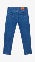 Купить Джинсы Slim Fit однотонные мужские 903 29 Синий Артикул: 2000999453472 Миниатюра фотографии № 11
