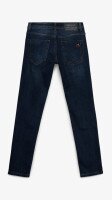Джинсы Slim Fit однотонные мужские RB0081DT 27 Темно-синий  Фото №3
