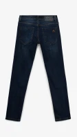 Купити Джинси Slim Fit однотонні чоловічі RB0081DT 27 Темно-синій Артикул: 2000999259005 Фото мініатюра № 5