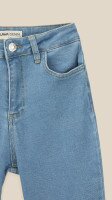 Купить Джинсы Slim Fit женские LAWA WBC02413 34 Светло-синий Артикул: 2000999394256 Миниатюра фотографии № 8