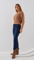 Купити Джинси Slim Fit жіночі Vindasion 4017 25 Синій Артикул: 2000999306082 Фото мініатюра № 3