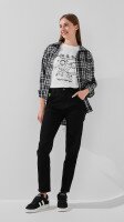 Джинсы Mom Fit женские 3016 25 Черный