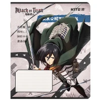 Тетрадь ученическая &quot;Attack on Titan Season&quot; Kite AT24-232 12 л.  Фото №0