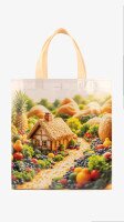 Купити Еко-сумка ламінована Хатинка 20928 290х330 см Різнокольоровий Артикул: 2000999404818 Фото мініатюра № 2