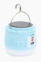 Ліхтарик кемпінговий на сонячній бат з POWERBANK CAMP LIGHT (2000989398189)  Фото №3