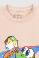Футболка для мальчика Ecrin 7251 86 см Бежевый (2000990319562S)  Фото №0