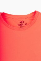 Футболка фітнес однотонна Tommy life 97265 S Рожевий (2000989754695A)  Фото №9