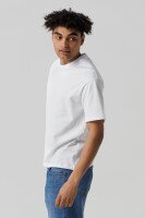 Футболка однотонная мужская 24-0711 XL Белый  Фото №2