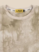 Купить Футболка однотонная мужская LAWA K-MBC02335 S Бежевый Артикул: 2000990674845 Миниатюра фотографии № 2